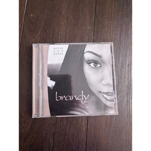 Brandy Never Say Never CD 1998 Atlantic Records R&B Soul 83039-2